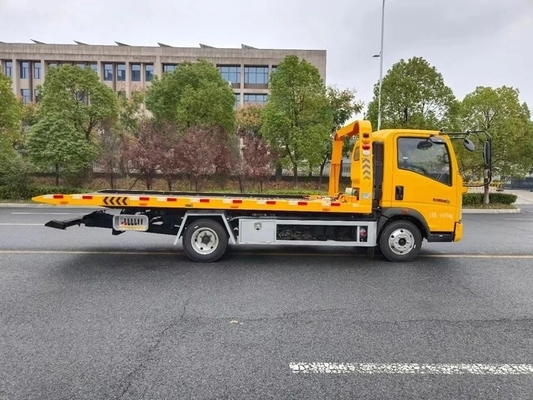 Camion de récupération à lit plat 4X2 avec autre nom Camion de remorquage de 25 tonnes sous ascenseur Camion de démolition