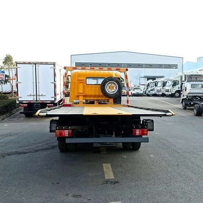 Chariot-remorque de récupération de 3 tonnes léger I-Suzu Kv100 4X2 à glisser-déposer pour le Kirghizistan