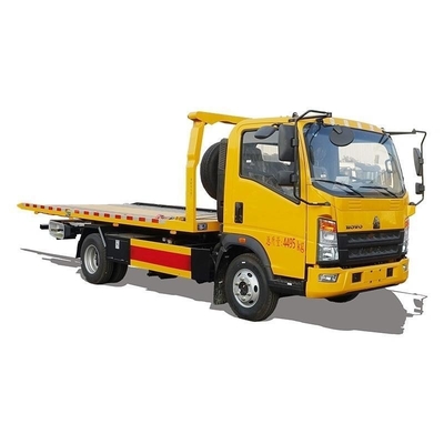 Chariot-remorque de récupération de 3 tonnes léger I-Suzu Kv100 4X2 à glisser-déposer pour le Kirghizistan