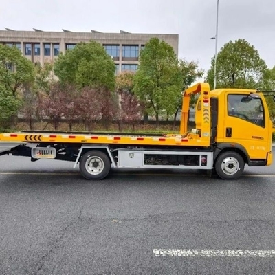 Japon I-Suzu Wrecker remorque télécommande hydraulique rouleau arrière plat 4X2 6 roues