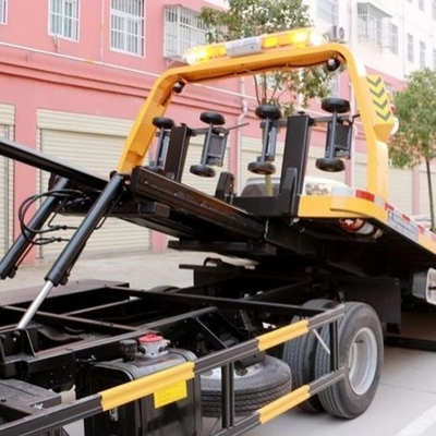 Japon I-Suzu Wrecker remorque télécommande hydraulique rouleau arrière plat 4X2 6 roues