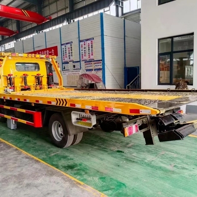 Camion de récupération à lit plat DFAC avec support technique en ligne et service après-vente