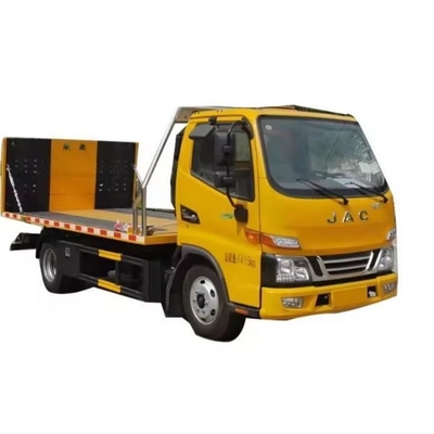 Camion de récupération de 25 tonnes équipé d'un chariot de levage et d'un chariot de récupération à lit plat