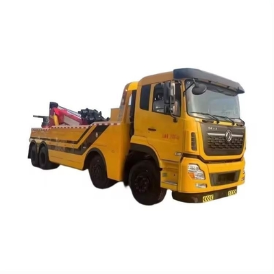 Camion de récupération à lit plat 4X2 pour le transport de véhicules