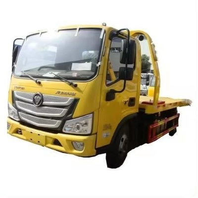 Camion de récupération à lit plat 4X2 pour le transport de véhicules