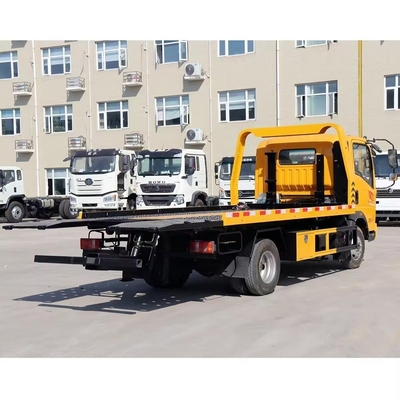 FAW 13tons remorqueur de démolition de chariot de récupération à lit plat avec support technique en ligne