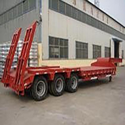 Trailer hydraulique à inclinaison Trailer à inclinaison avec essieu de 13 t et numéro de pneu de 10