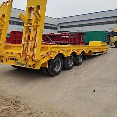Trailer hydraulique à inclinaison Trailer à inclinaison avec essieu de 13 t et numéro de pneu de 10
