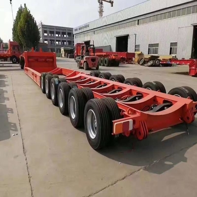 2 essieux 20 pieds 40 pieds cadre de conteneur camion squelettique semi-remorque châssis pour le transport