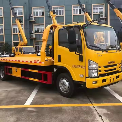 Démoliteur de plate-forme de grue de 30 tonnes monté 6X4 Tireur à rouleaux coulissants à plat