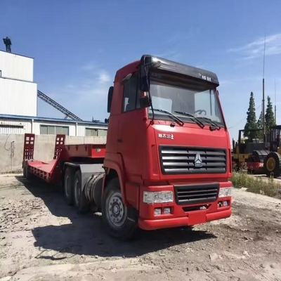 Trailers à lit bas 3 essieux 1820 mm en bande de roulement adapté au transport de gros équipements lourds