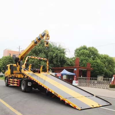 5 tonnes de remorque à lit plat pour traction lourde