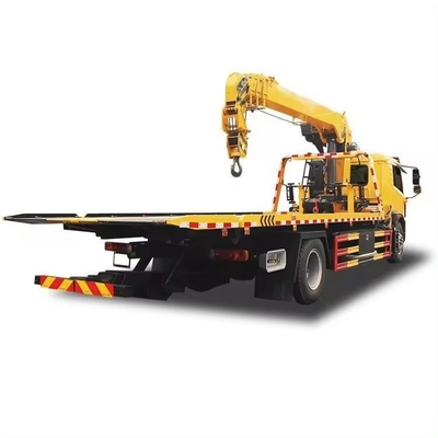 5 tonnes de remorque à lit plat pour traction lourde