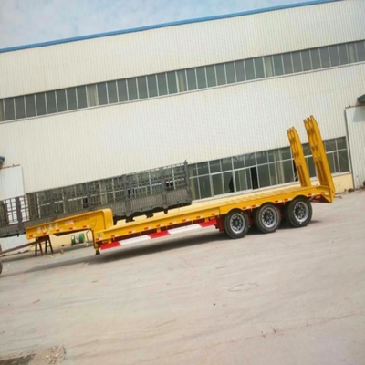 100 tonnes 4 essieux conteneur de chargement 6m 12m Super Link Semi-remorque pour votre transport
