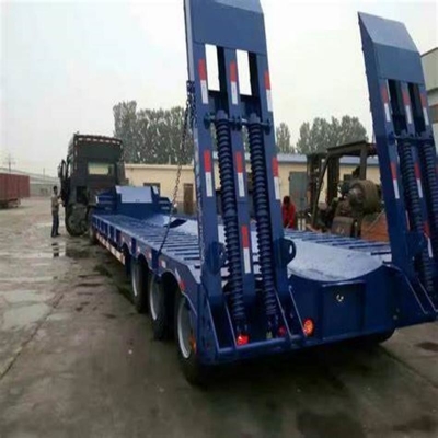 60 tonnes Dimension du semi-remorqueur à lit bas