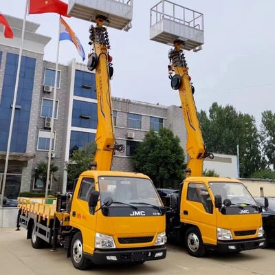 Véhicule de travail aérien de 25m Telescopic Boom avec moteur Weichai et personnalisation