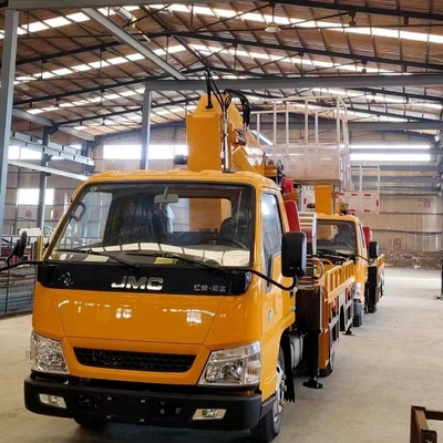 Véhicule de travail aérien de 25m Telescopic Boom avec moteur Weichai et personnalisation