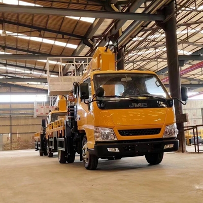 Véhicule de travail aérien de 25m Telescopic Boom avec moteur Weichai et personnalisation