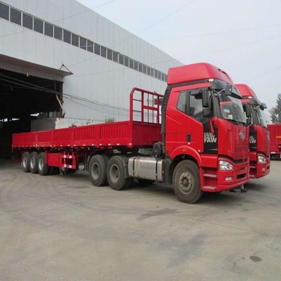 Personnalisation 3 essieux Excavateur de transport 60 tonnes semi-remorques utilisées basses avec essieu 13t