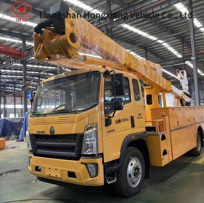 16 m d'altitude opération aérienne plateforme de levage camion frein de coupure personnalisable