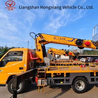 Plateforme de travail à haute altitude Dongfeng 16m camion aérien camion grue avec moteur Weichai