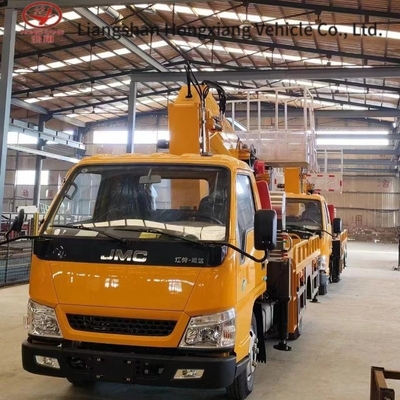 Plateforme de travail à haute altitude Dongfeng 16m camion aérien camion grue avec moteur Weichai