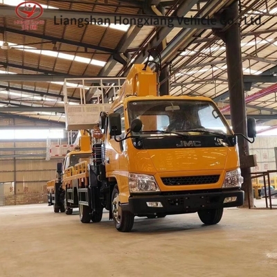 Plateforme de travail à haute altitude Dongfeng 16m camion aérien camion grue avec moteur Weichai