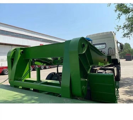 50 tonnes Green Loader Truck Trailer 3 4 axes personnalisation 1 an service après-vente