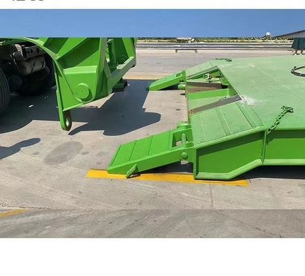 50 tonnes Green Loader Truck Trailer 3 4 axes personnalisation 1 an service après-vente