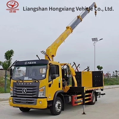Camion monté sur une plateforme de travail aérien de 21 m Camion avec moteur Weichai et roue motrice 4x2