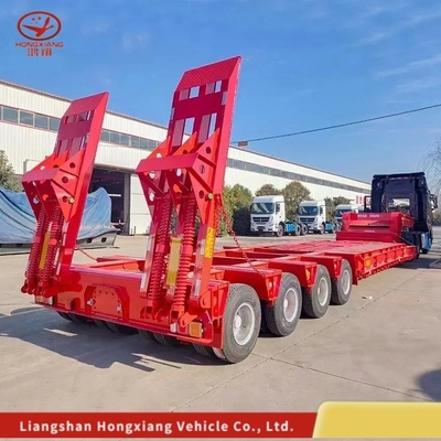 Trailers semi-remorquants extensibles avec 8 pneus pour le transport et le transport lourd