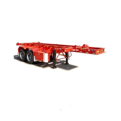 Container à 3 essieux 40 pieds 20 pieds, châssis squelettique, semi-remorque à 2 essieux