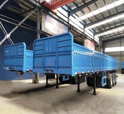 Le pneu numéro 8.12.16 EHL9400TPB 3-axe 40-80 tonnes de clôture de côté remorque semi-remorque