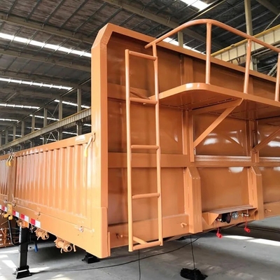 Le pneu numéro 8.12.16 EHL9400TPB 3-axe 40-80 tonnes de clôture de côté remorque semi-remorque