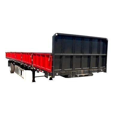 Trailers à décharge à trois axes, camions à décharge à paroi, semi-remorques avec service après-vente d'un an