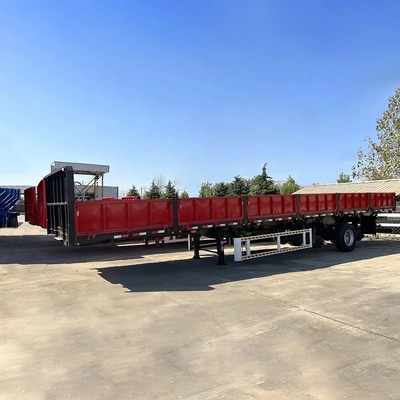 Trailers à décharge à trois axes, camions à décharge à paroi, semi-remorques avec service après-vente d'un an