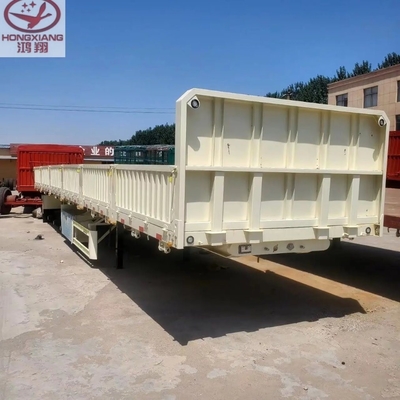 Fabrication de clôtures de chargement à trois essieux Full Trailer Semi-trailer avec et tailles personnalisables