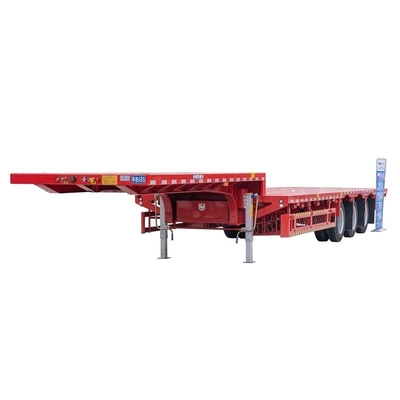 Grade de charge moyenne 3 essieux 40 ft conteneur squelettique semi-remorque avec couleur personnalisée