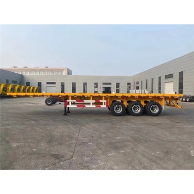 Semi-remorque à trois essieux de 50 tonnes avec une capacité de charge moyenne et une mauvaise adaptabilité à la route