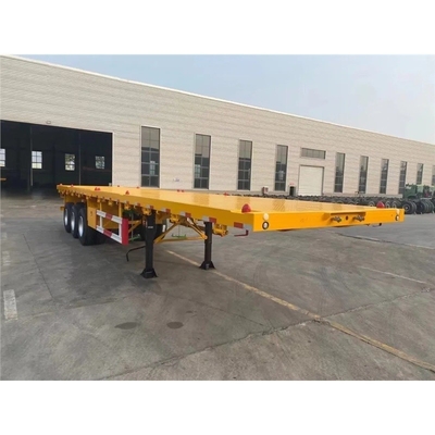 Semi-remorque pour conteneurs de 40 pieds de port de conteneur et durable