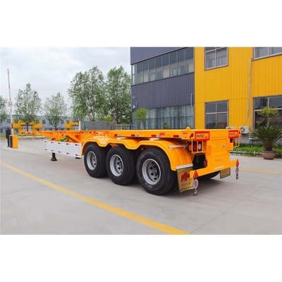 Semi-remorque pour conteneurs de 40 pieds de port de conteneur et durable