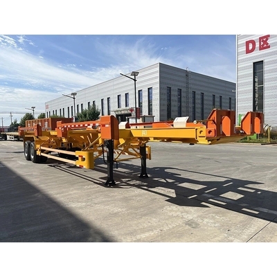 Semi-remorque pour conteneurs de 40 pieds de port de conteneur et durable