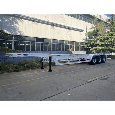 Semi-remorque de conteneur pour tête de tracteur équipée d'un système de freinage antiblocage ABS