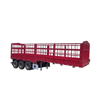 Trailer de camion à plat de 40 pieds fabriqué pour les systèmes de suspension de type bras croisé 1820 mm