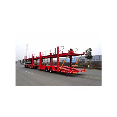 3 conteneurs d'essieux semi-remorques à roues plates remorques de camions avec système de freinage antiblocage ABS
