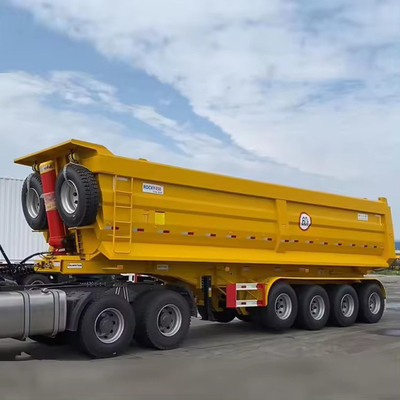 EHL9400TPB 40FT Semi-remorque à plateau 2 3 axle conteneur Semi-remorque pneu numéro 8.12.16