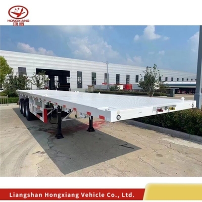 Semi-remorque automobile à trois essieux de 35 t à 80 t personnalisable pour le fret personnalisé