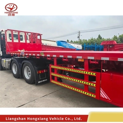20 FT 40 FT Container Lift Skeleton Semi-remorques pour le transport en bon état Couleur