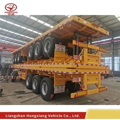 20 FT 40 FT Container Lift Skeleton Semi-remorques pour le transport en bon état Couleur