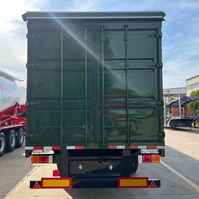 Système de freinage antiblocage ABS 3 remorque à 4 essieux transport fermé de marchandises avec bâche en PVC
